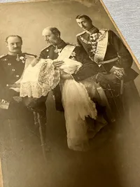 Originalt Dåbsbillede Frederik 9