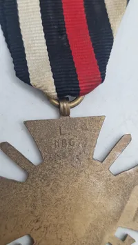 Ehrenkreuz für Frontkämpfer 1914-1918, Christian Lauer   Nürnberg.
Originalt