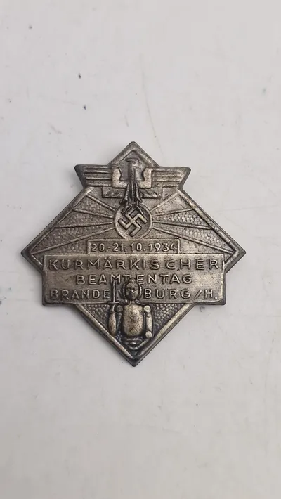 "Kurmärkischer Beamtentag" pin. Original