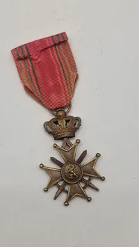 Belgisk Croix de Guerre, ww2. Original