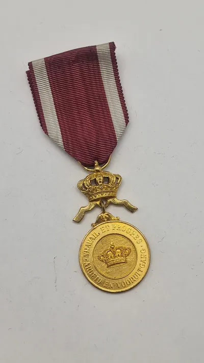 Belgisk The Order of the Crown. Original