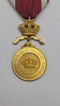 Belgisk The Order of the Crown. Original