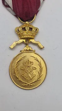 Belgisk The Order of the Crown. Original