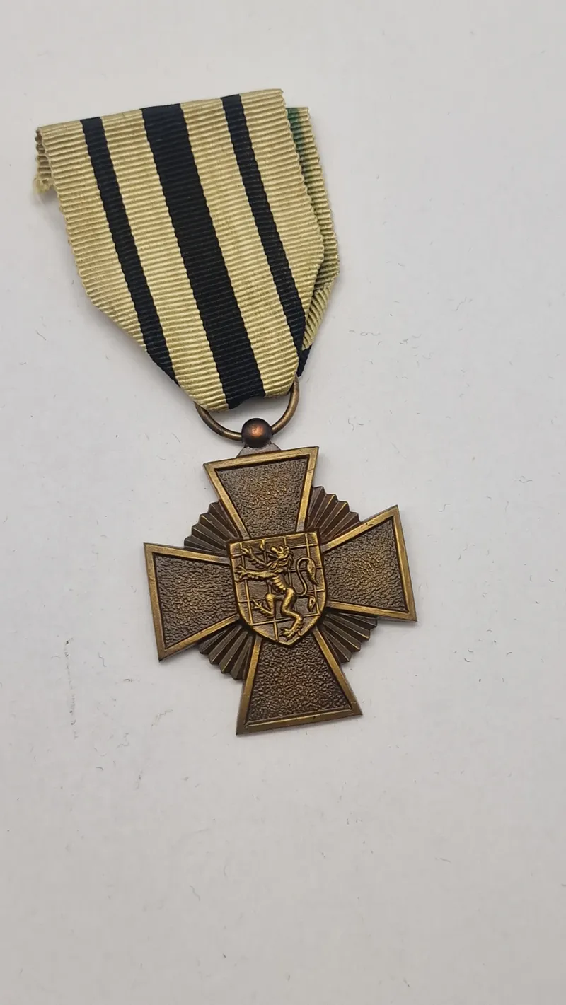 Belgisk Escapees' Cross 1940-1945" (Croix des Évadés. Original