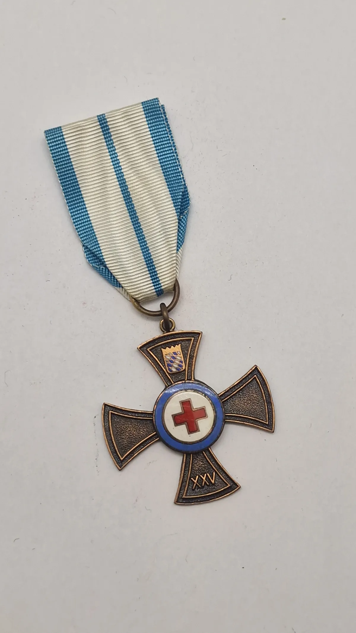 Red Cross, Decoration of Honour for Services to the Bavarian Red Cross in Bronze. Original