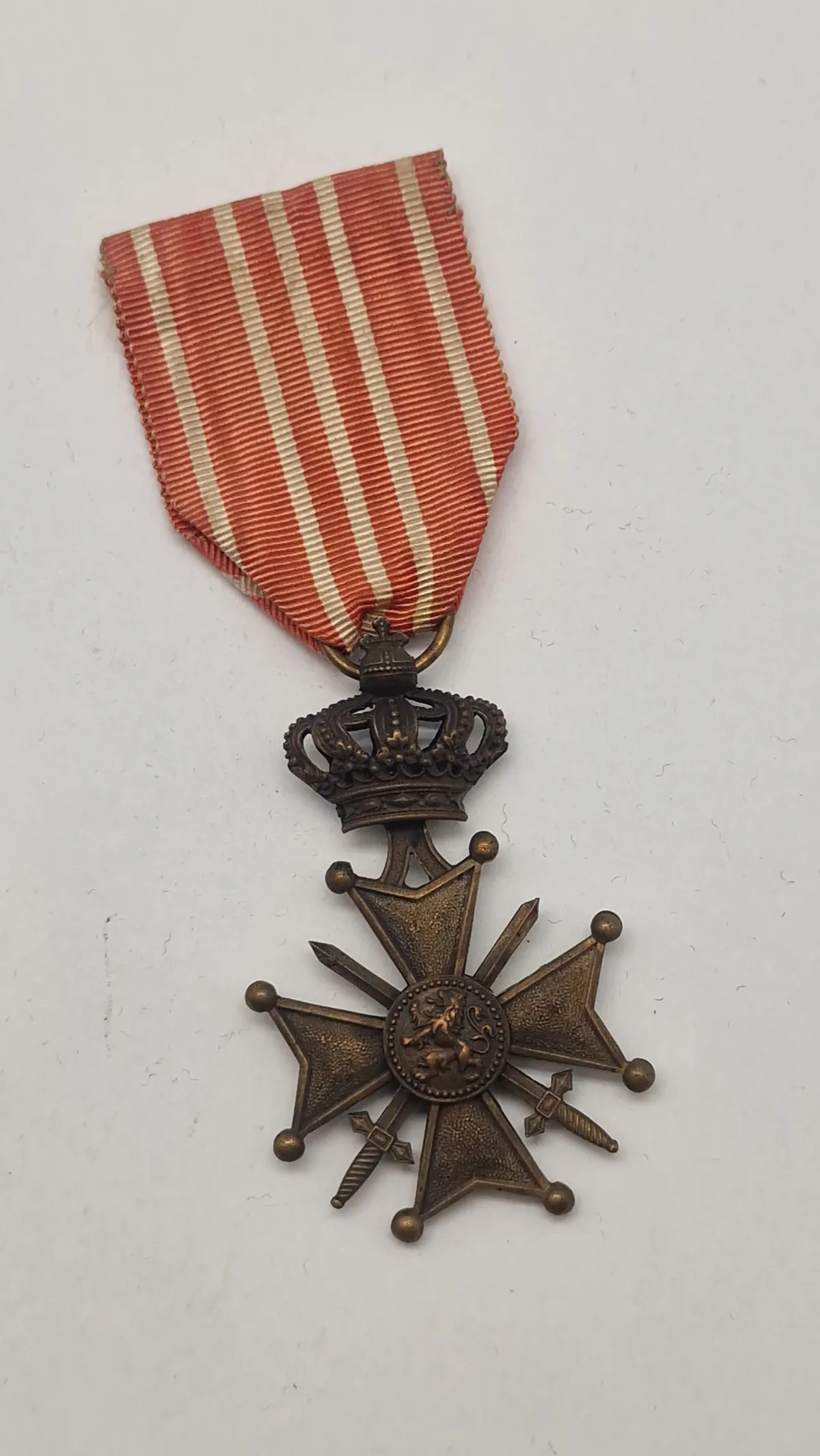 Belgisk Croix de Guerre, ww1. Original