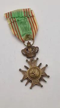 Belgisk Croix de Guerre, ww2. Original