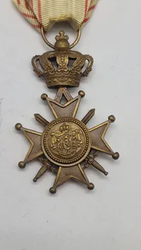 Belgisk Croix de Guerre, ww2. Original