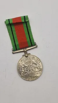 Britisk Defence Medal, ww2. Original