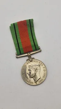 Britisk Defence Medal, ww2. Original