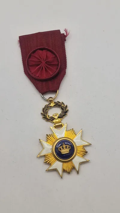 Belgisk Ordre de la Couronne, ww2. Original