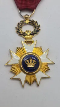 Belgisk Ordre de la Couronne, ww2. Original