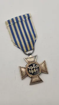 belgisk Kors for Politiske Fanger 1940–1945. Original