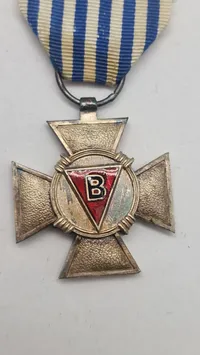 belgisk Kors for Politiske Fanger 1940–1945. Original