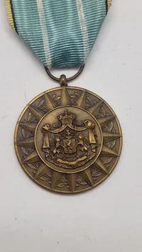 Belgisk koreakrigsmedalje fra 1950-1953. Original