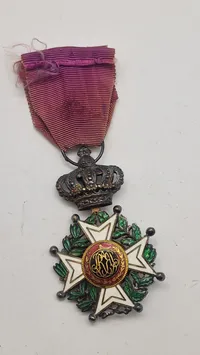 Belgisk Croix de chevalier de la Légion d'honneur. Original