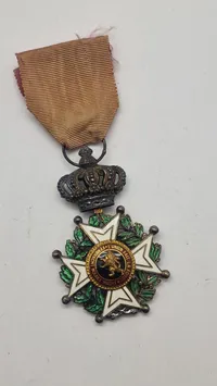 Belgisk Croix de chevalier de la Légion d'honneur. Original
