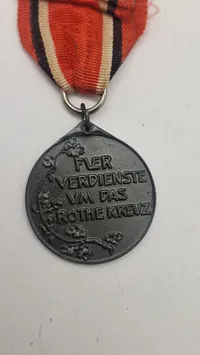 Pre-WWI Imperial German Prussian Red Cross Medal 3rd Class 1898 . Original