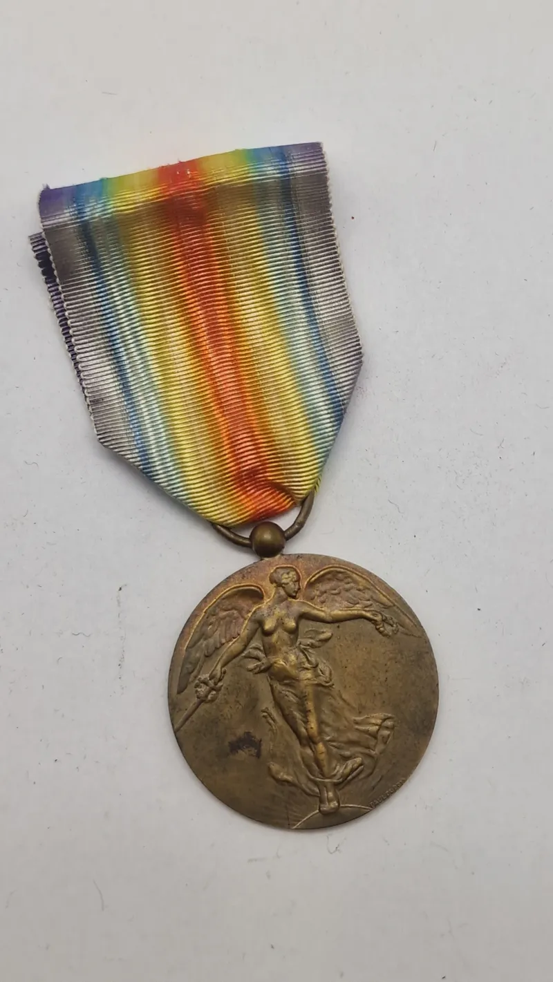 Belgisk Victory Medal, ww1. Original