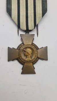 Fransk Croix du Combattant (kombattantkors), ww2. Original