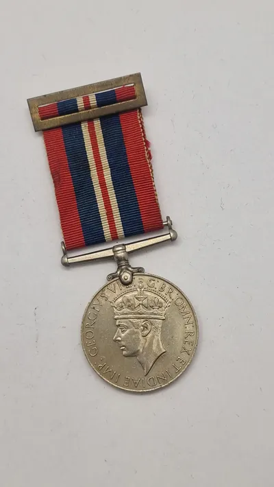 Brittisk War Medal 1939-1945. Original