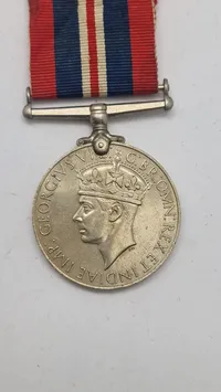 Brittisk War Medal 1939-1945. Original