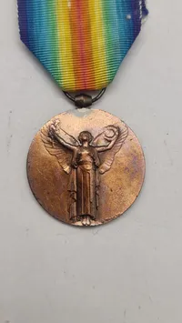 Fransk Medaille de la Victoire, ww1. Original
