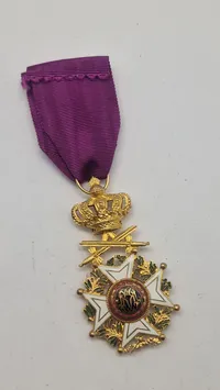 Belgisk OFFICIER DE L'ORDRE DE LÉOPOLD. Original