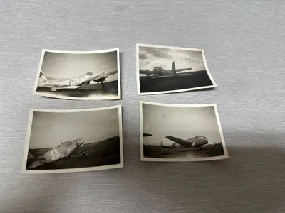 Originale fotos fra Værløse flyvestation 1945