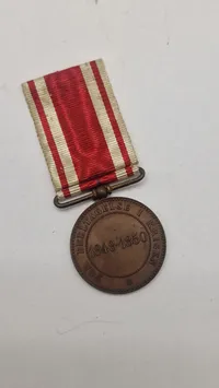 Dansk deltager medalje for 1.slesvigske krig 1848-50. Original