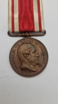 Dansk deltager medalje for 1.slesvigske krig 1848-50. Original