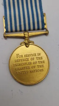 UN Korea medalje. Original