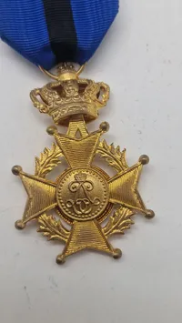 Belgisk Leopold II-orden (Ordre de Léopold II / Orde van Leopold II). Original