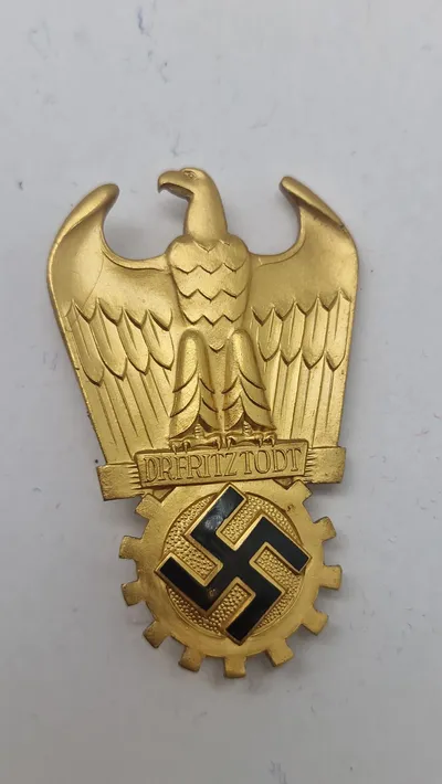 Dr. Fritz Todt abzeichen. Lavet hos Souval lige efter krigen