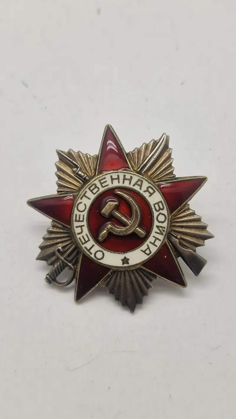 Sovjetisk order of the Patriotic War, nummereret. Original