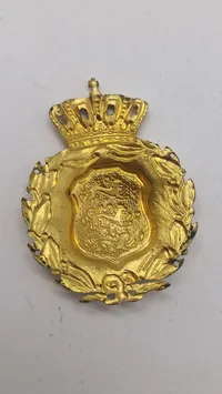 Brystskjold fra den danske brigade i Sverige, ww2. Original