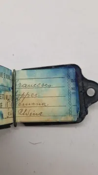 Austrian Hungarian WW1 ID pendent, original