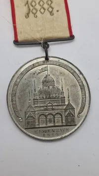 Dansk medalje fra den Nordiske Industri-, Landbrugs- og Kunstudstilling i København i 1888