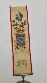 Dansk medalje fra den Nordiske Industri-, Landbrugs- og Kunstudstilling i København i 1888