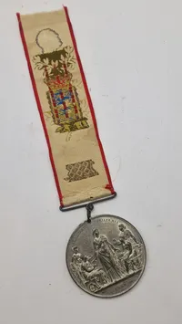 Dansk medalje fra den Nordiske Industri-, Landbrugs- og Kunstudstilling i København i 1888
