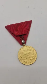 Østrig-Ungarsk Jubilæumsmedalje for Franz Joseph I, også kendt som "Signum Memoriae", fra 1898. Original
