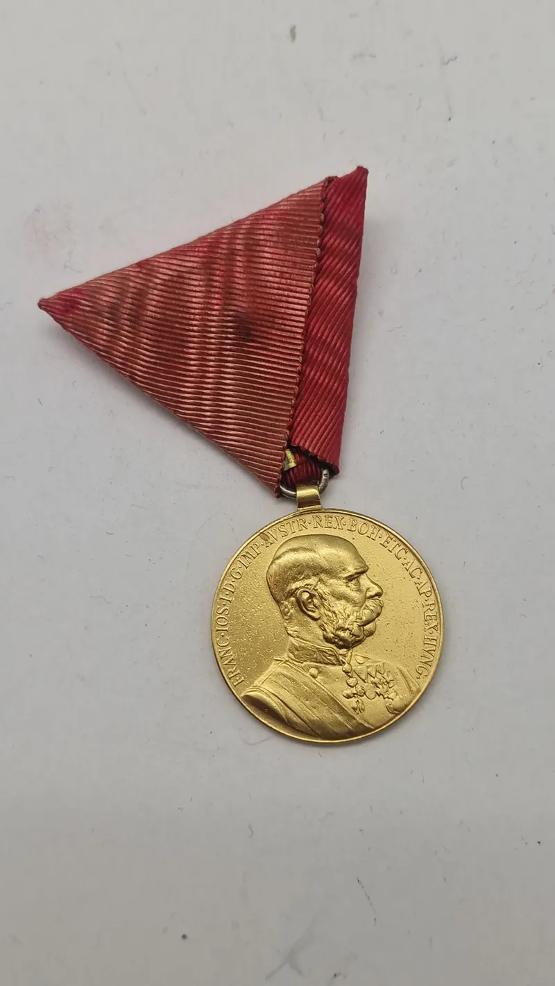 Østrig-Ungarsk Jubilæumsmedalje for Franz Joseph I, også kendt som "Signum Memoriae", fra 1898. Original
