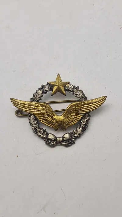 Fransk Insigne Brevet Pilote vinge, ww2. Original