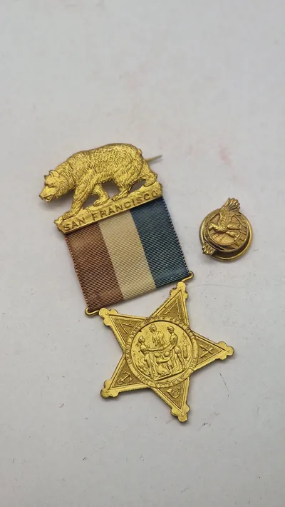 Sæt San Francisco Medal of Honor. Originalt