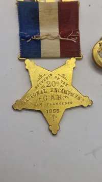 Sæt San Francisco Medal of Honor. Originalt