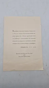 Finlandslot og Hindenburg kors fra Mand og kone, Danskere