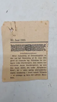 Finlandslot og Hindenburg kors fra Mand og kone, Danskere