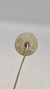 Pin fra den nationalsocialistiske folkefærdsorganisation (NSV) fra Tyskland under ww2. Original