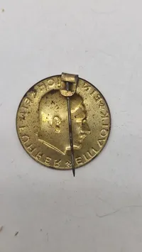 Adolf Hitler pin. Original