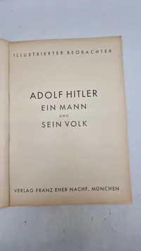Adolf Hitler. Ein mann, und sein volk. Original